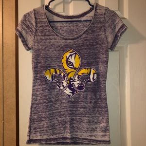 LSU shirt💜💛